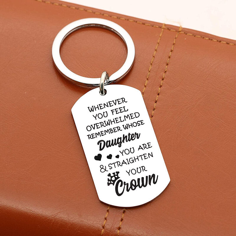 Whenever You Feel Overwhelmed Keychain Keychain GrindStyle