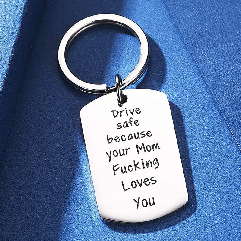 Drive Safe Keychain Keychain GrindStyle