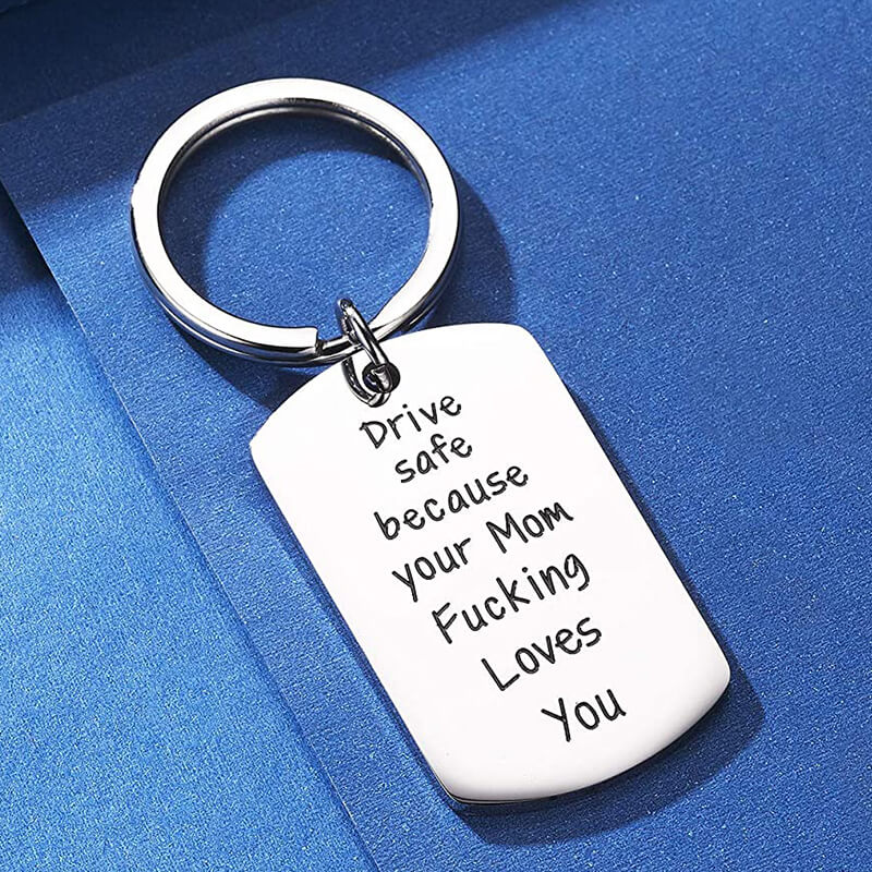 Drive Safe Keychain Keychain GrindStyle
