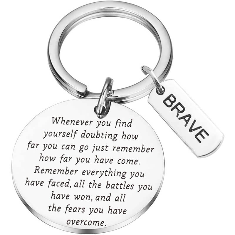 Remember How Far You Have Come Keychain Keychain GrindStyle