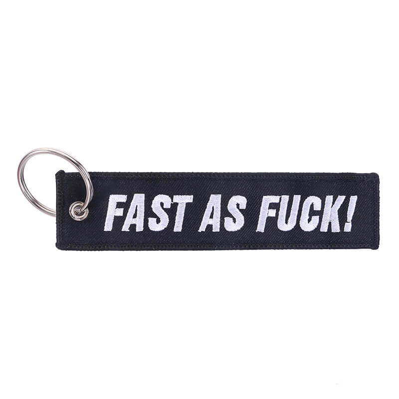 Keychain for Motorcycles, Scooters, Cars Keychain GrindStyle Fast as Fuck