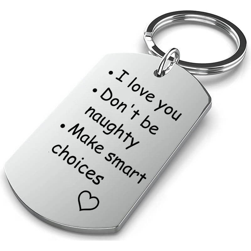 Make smart choices Keychain Keychain GrindStyle