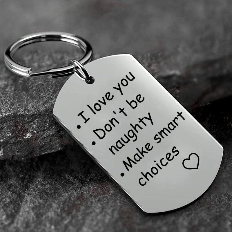 Make smart choices Keychain Keychain GrindStyle