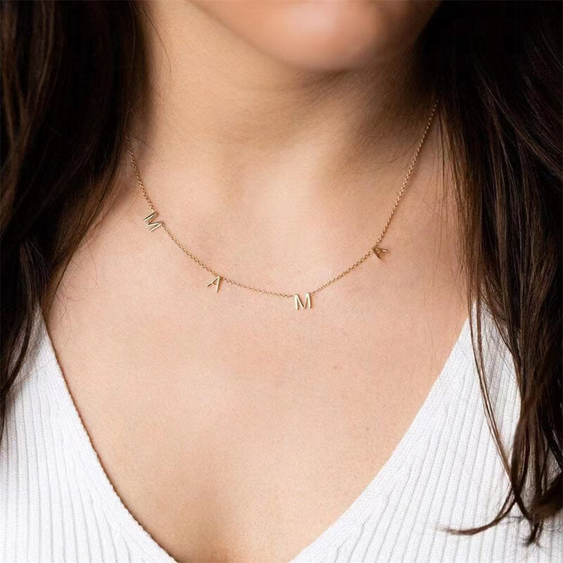 Best Mother - Dainty MAMA Letter Necklace