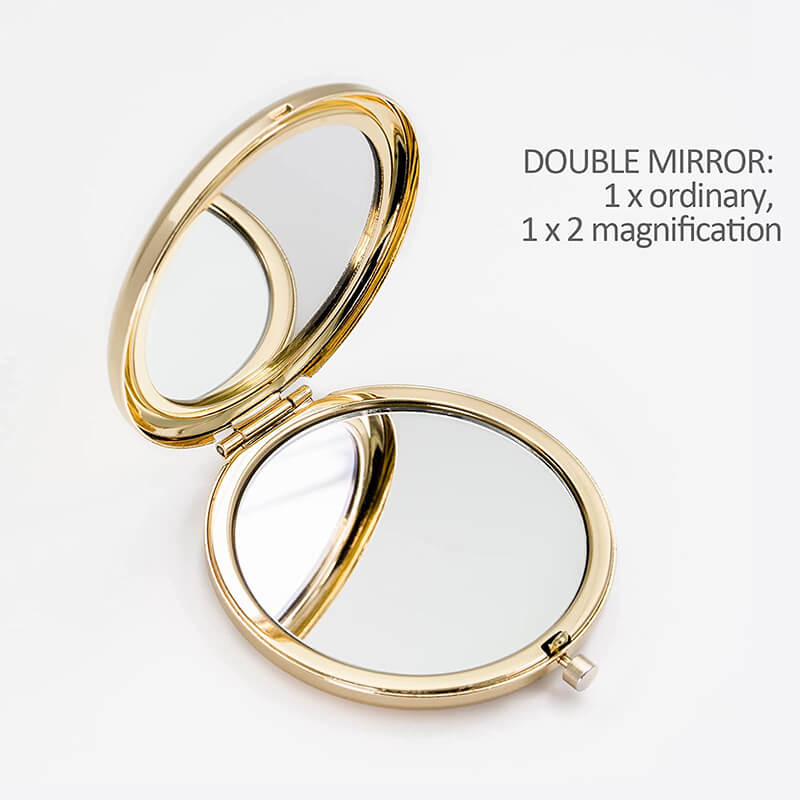 A Sister is God's Way of Making Sure We Never Walk Alone Compact Mirror