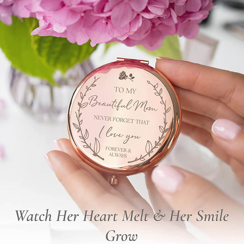 Mom - I Love You Compact Mirror