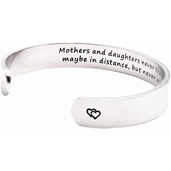 Mothers and Daughters Never Truly Part Cuff Bracelet bracelets GrindStyle