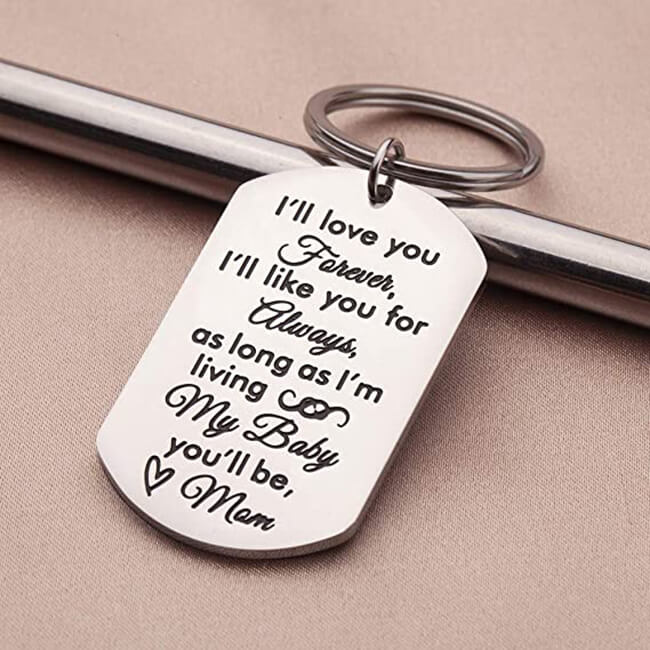 My Baby You Will Be Keychain Keychain GrindStyle