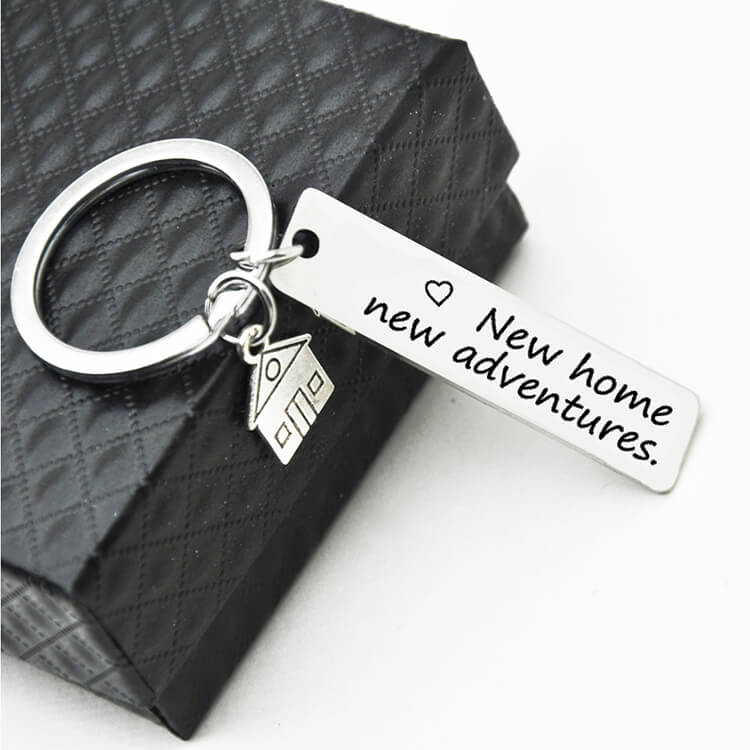 New Home New Adventures Keychain Keychain GrindStyle 1 Pack