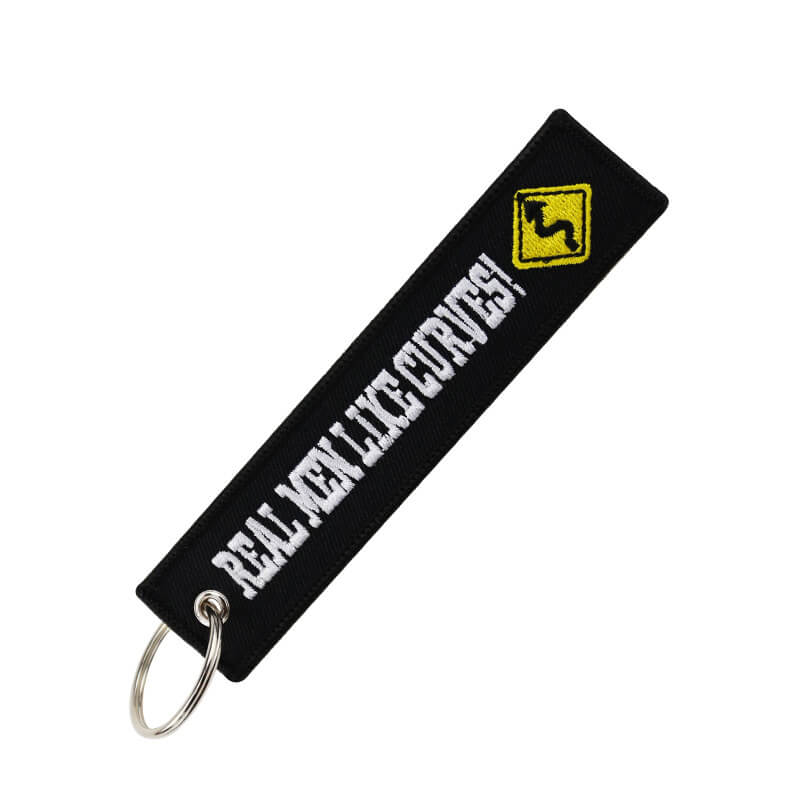 Keychain for Motorcycles, Scooters, Cars Keychain GrindStyle Real Men Like Curves