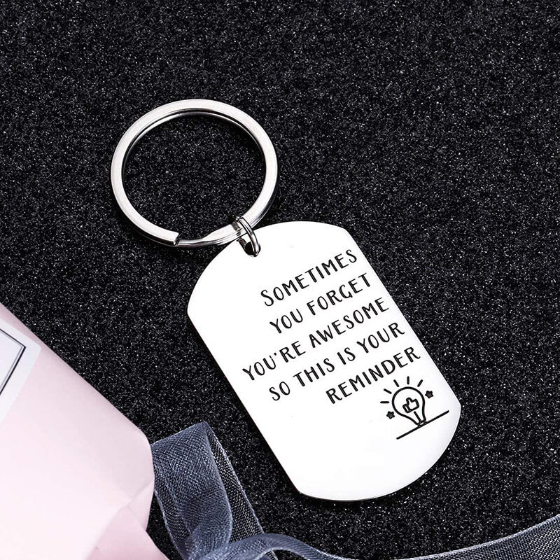 You Are Awesome Keychain Keychain GrindStyle