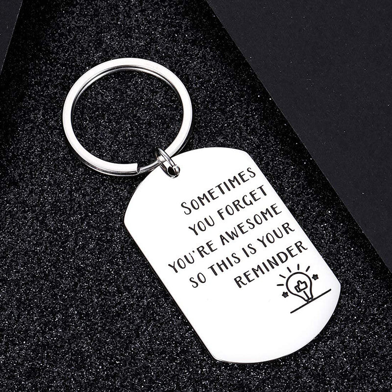 You Are Awesome Keychain Keychain GrindStyle