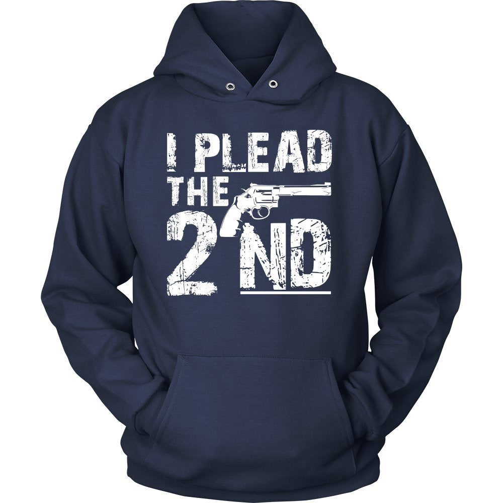 I Plead The 2nd T-shirt teelaunch Unisex Hoodie Navy S