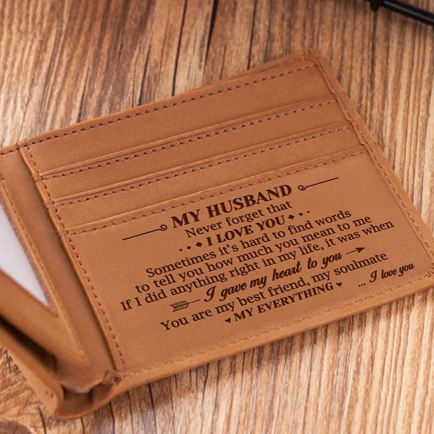 To My Husband - You Are My Everything - Bifold Wallet Wallet GrindStyle