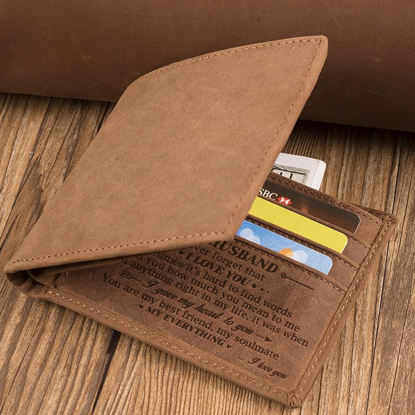 To My Husband - You Are My Everything - Bifold Wallet Wallet GrindStyle