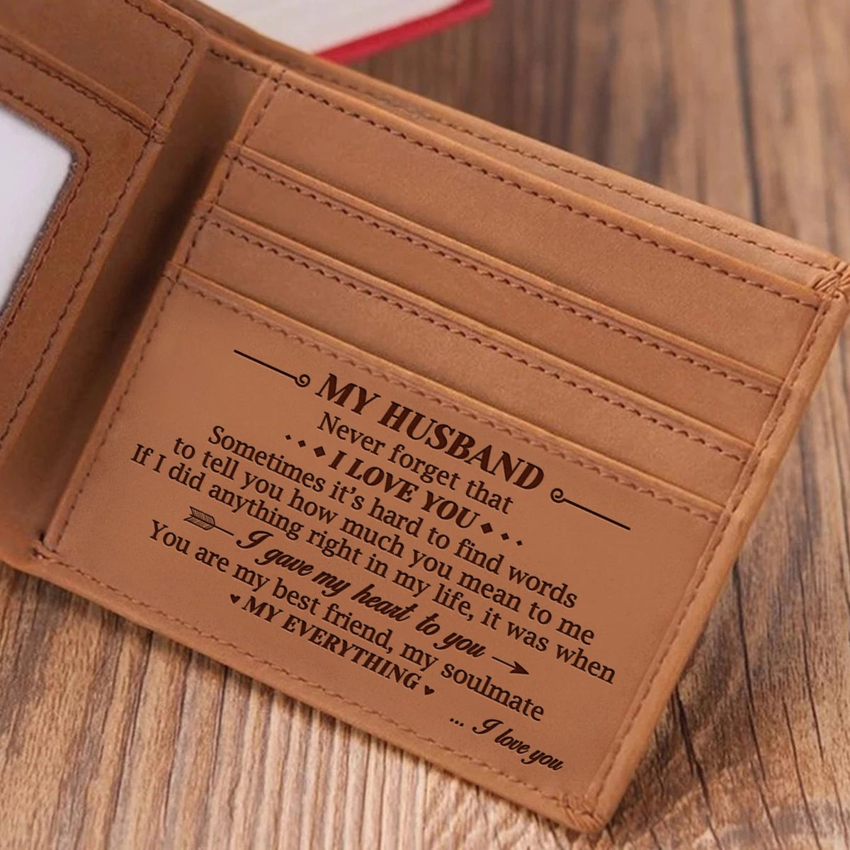 To My Husband - You Are My Everything - Bifold Wallet Wallet GrindStyle