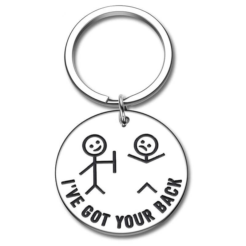 Funny Gifts Best Friend Keychain