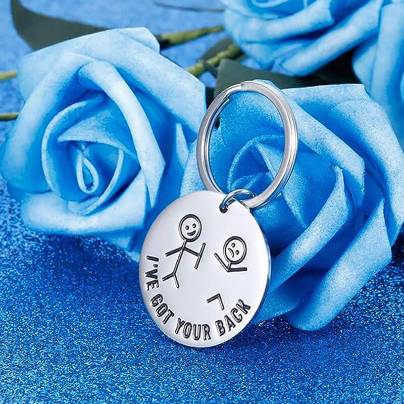 Funny Gifts Best Friend Keychain