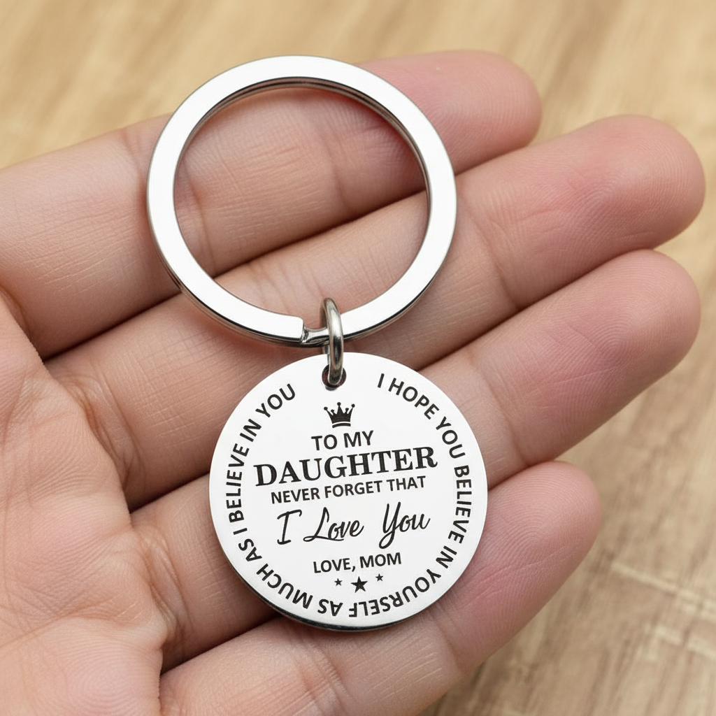 To My Son/Daughter Believe In Yourself Keychain