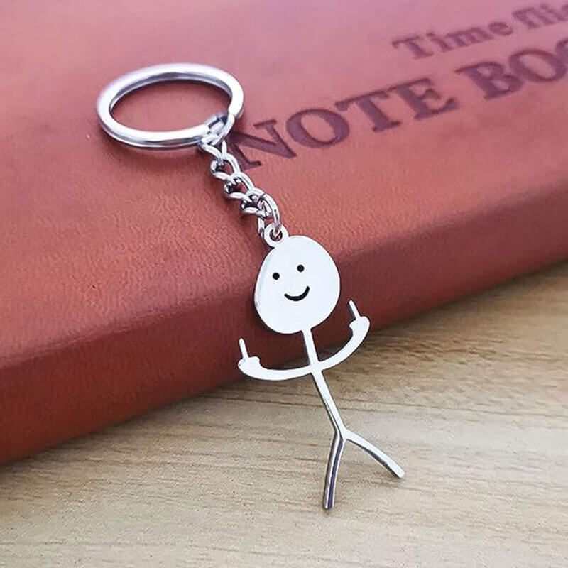 Funny Doodle Keychain