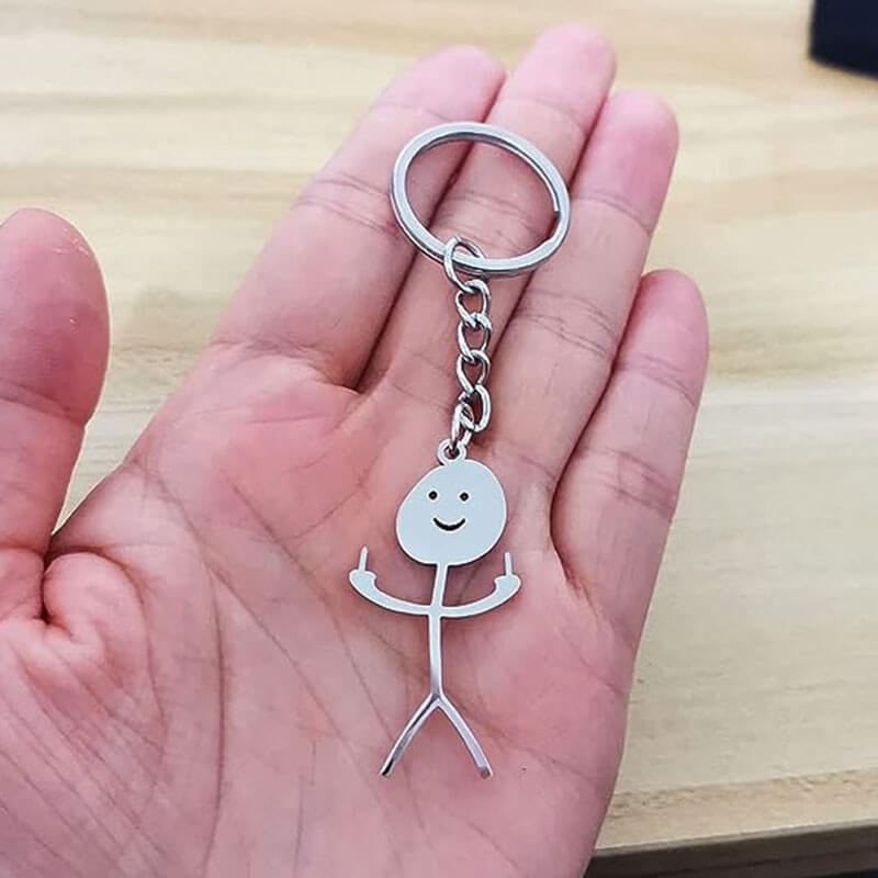 Funny Doodle Keychain