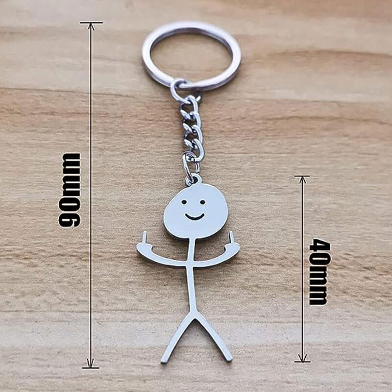 Funny Doodle Keychain