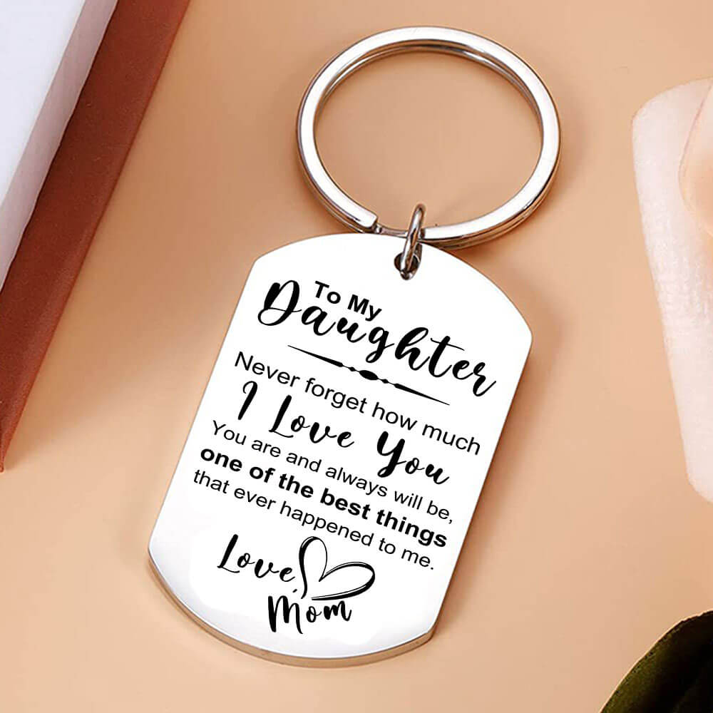 To My Son/Daughter Keychain - Never Forget