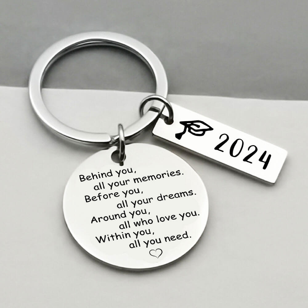 2024 Graduation Keychain - Within You All You Need