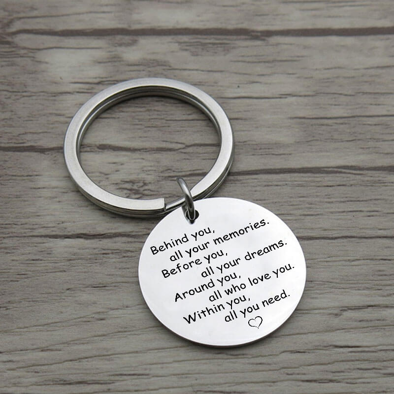 Within You All You Need Keychain