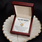 To My Mom Love Knot Necklace - Love You Forever & Always- From Son