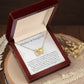 Mother Daughter Interlocking Hearts Necklace