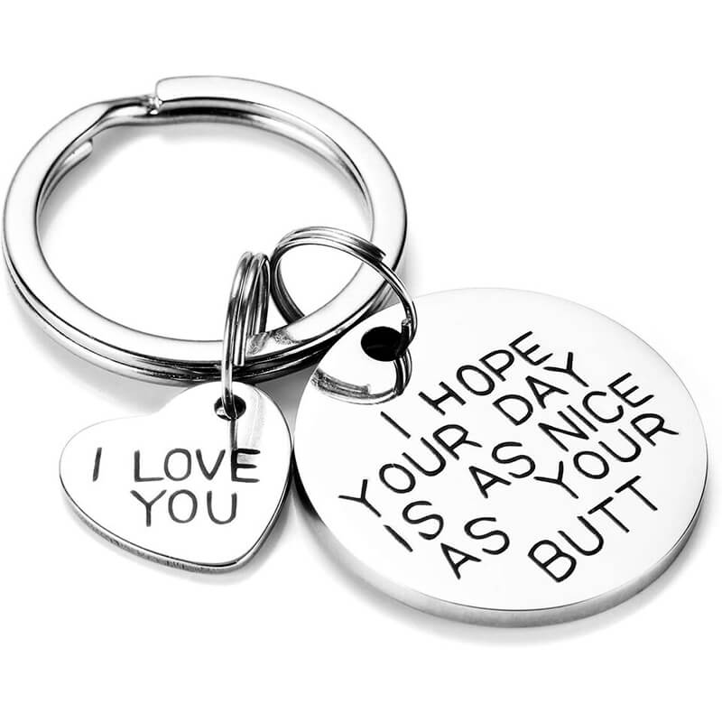 Funny Keychain for Him or Her