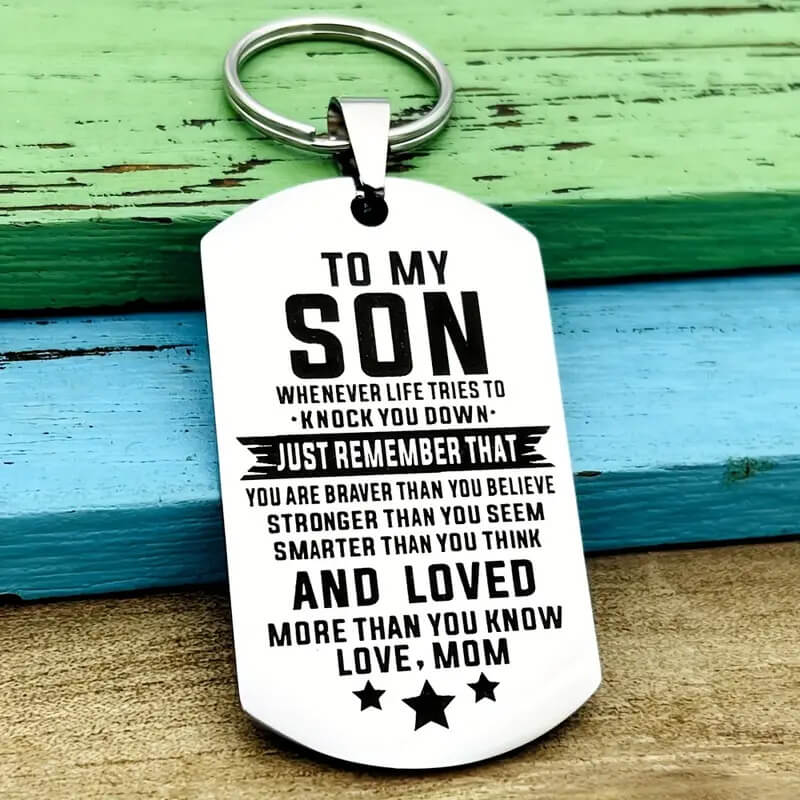 Inspirational Keychain For Daughter/Son