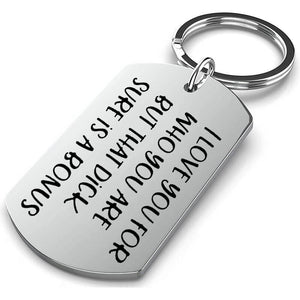 I Love You For Who You Are Keychain Keychain GrindStyle 