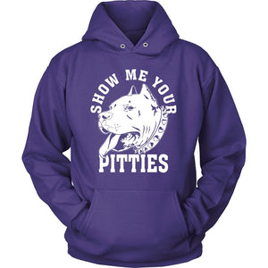 Show Me Your Pitties T-shirt teelaunch Unisex Hoodie Purple S