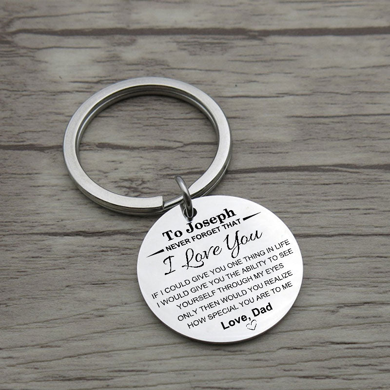 Personalized You Are Special To Me Keychain Keychain GrindStyle 