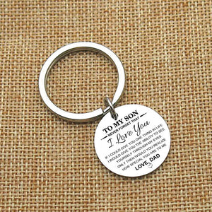 You Are Special To Me Keychain Keychain GrindStyle Dad To Son 
