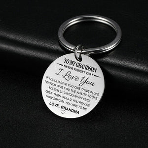 You Are Special To Me - For Grandchildren Keychain Keychain GrindStyle 