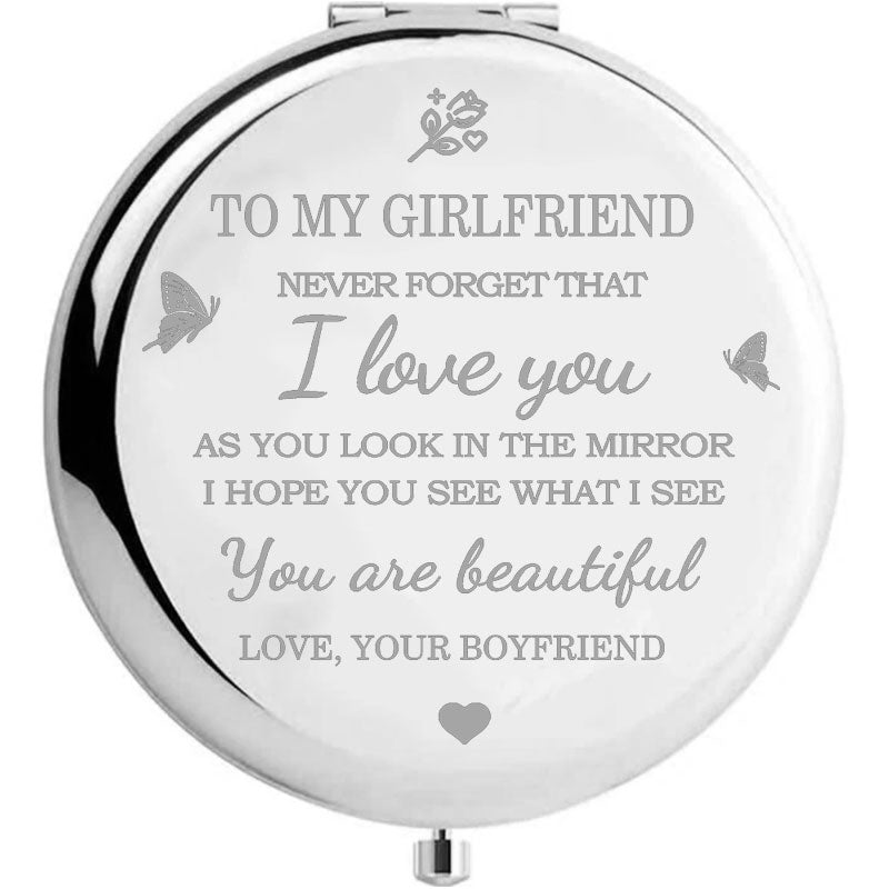 Gift For Wife - I Love You Compact Mirror