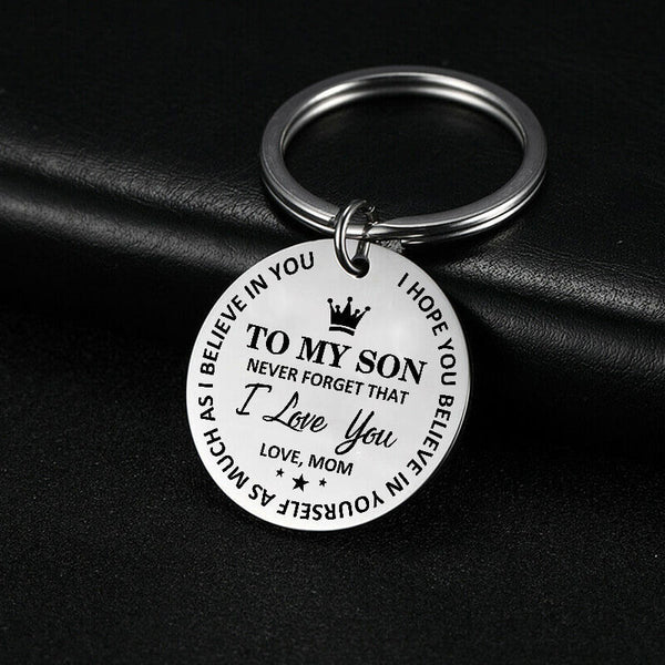 Empowered Boy Mom Keychain