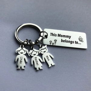 Personalized Family Name Keychain Keychain GrindStyle 