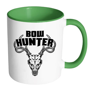 Bowhunter - Limited Edition Mug Drinkware teelaunch Accent Mug - Green 