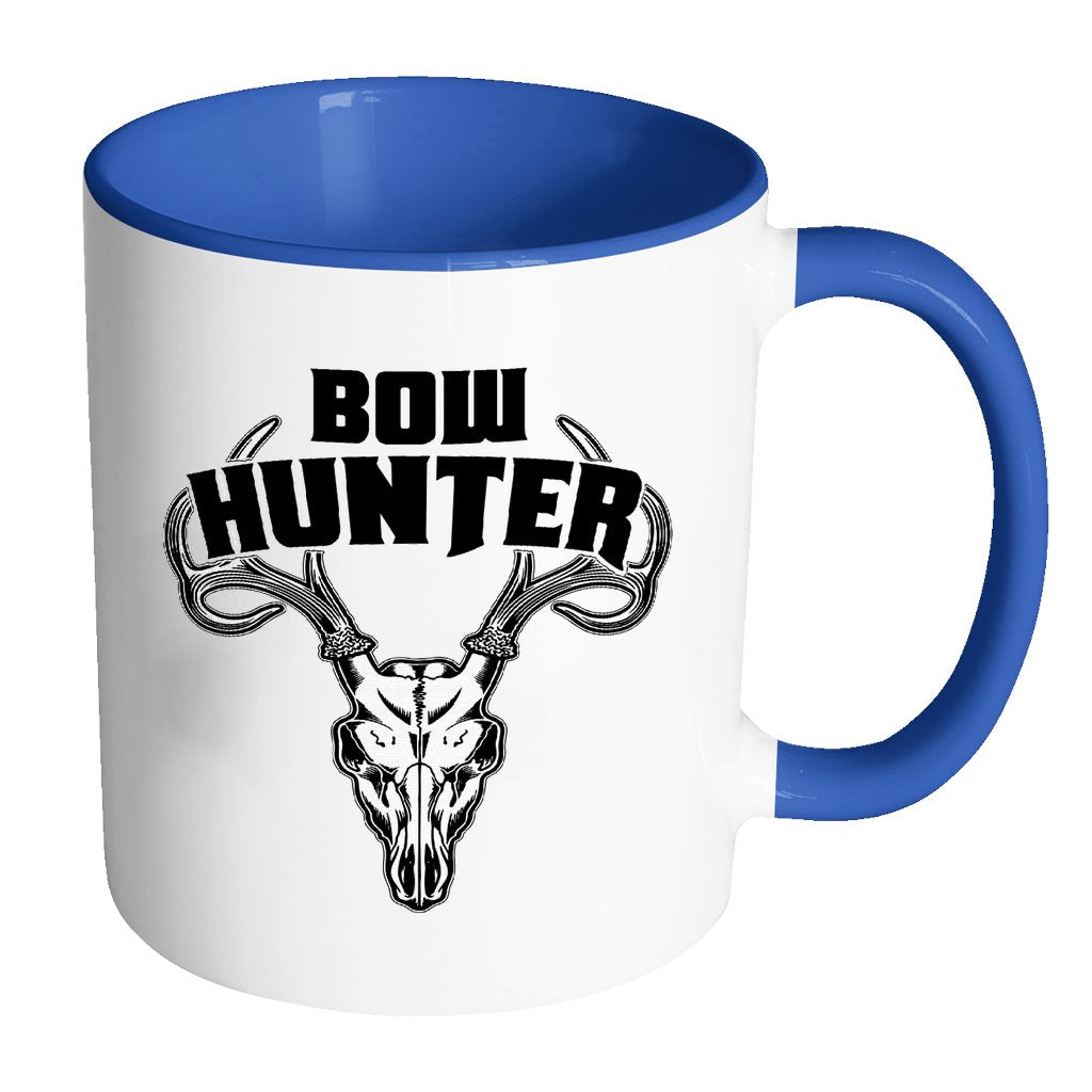 Bowhunter - Limited Edition Mug Drinkware teelaunch Accent Mug - Blue 