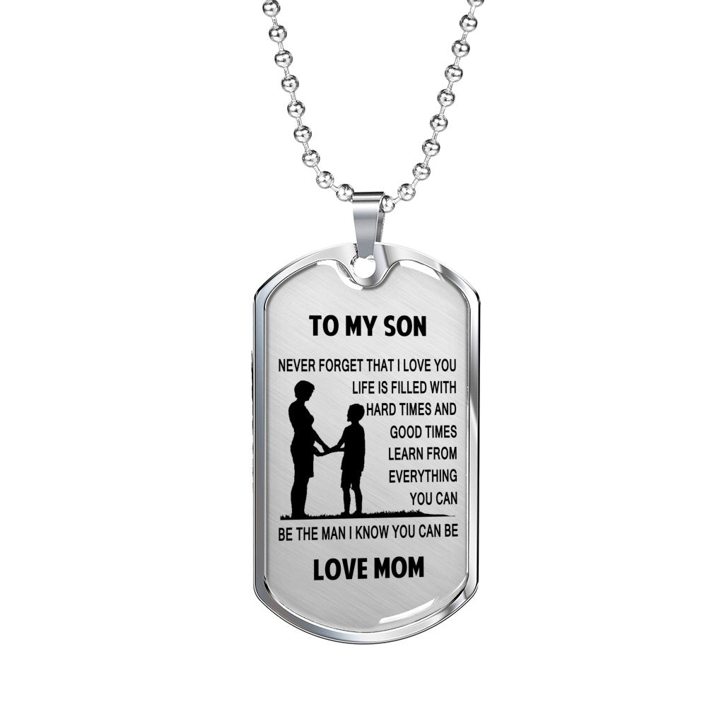 Mom To Son - Be The Man I Know You Can Be Jewelry ShineOn Fulfillment 