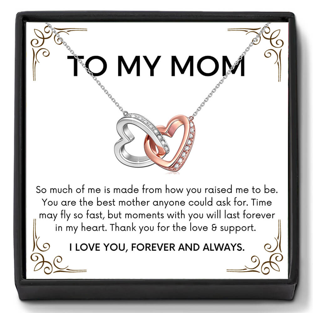 Best Mother - Interlocking Hearts Necklace