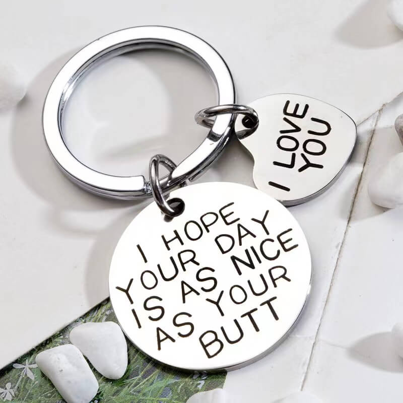 Funny Keychain for Him or Her