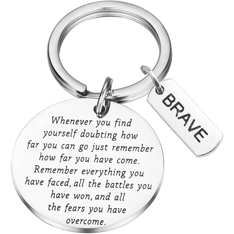 Remember How Far You Have Come Keychain Keychain GrindStyle 