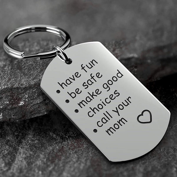 We Pray You'll Always Be Safe Keychain - GrindStyle
