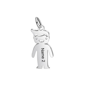 Extra Kid Charm Pendant for Family Keychain Keychain GrindStyle Boy 