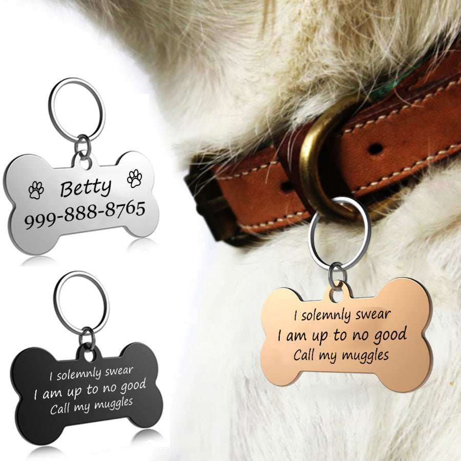 Call My Muggles Personalized Pet ID Tag Pet Tag GrindStyle 
